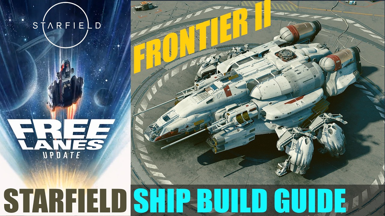 Starfield Free Lanes Update | Beginner Ship Building Guide 2026 | No Mods, Easy Build, Xbox & PS5