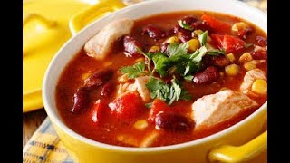 Chicken Bean Soup! My favorite soup !!