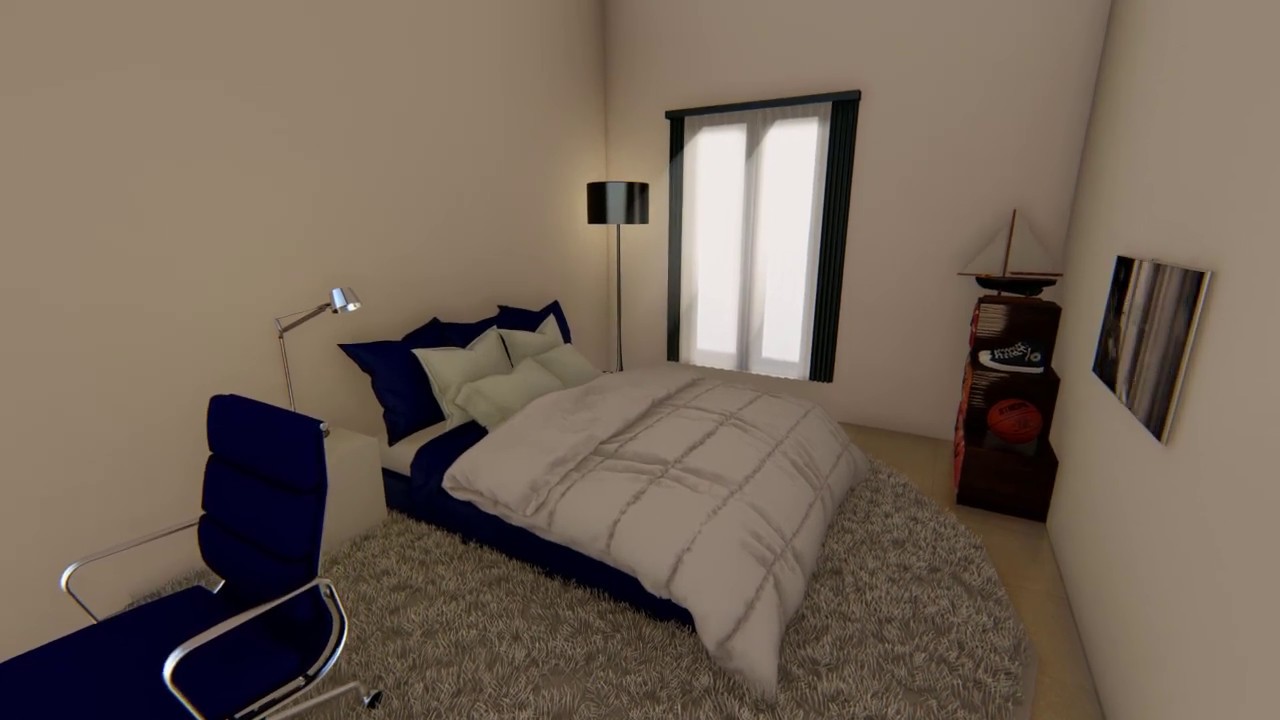 Walking to my room {Lumion 8 Realistic Animation 60fps Full HD 1080}