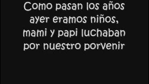 Aventura - Hermanita (letra)