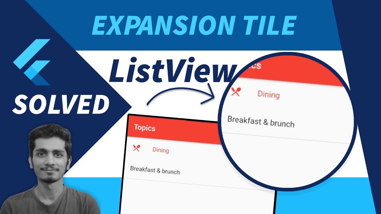 Flutter: How to create Expandable List or ExpansionTile - YouTube