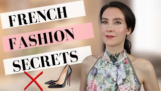 2023 WHAT NOT TO WEAR IN PARIS | French Fashion Secrets | French for a Day