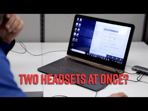 How To Connect Two USB Headsets to a PC for Training!