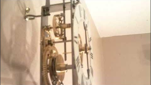 Verge and Foliot Clock