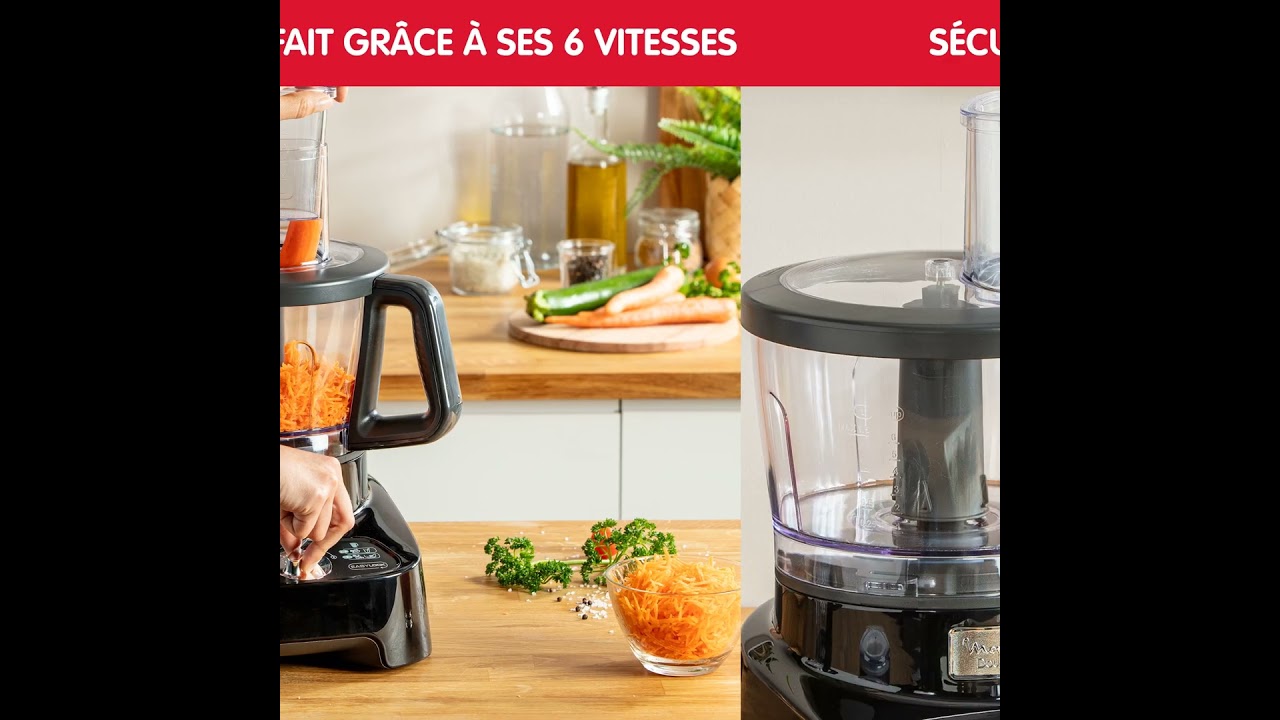 Comment monter le bol blender du robot Easy Force Moulinex 