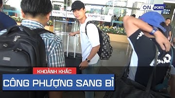 Giây phút xúc động: Công Phượng lên đường sang Bỉ gia nhập Sint-Truidense, tạm biệt NHM Việt Nam