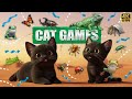 CAT GAMES 🐾3D Game for Cats | Video for Cats  – Ultimate CAT TV #125😻 4K60FPS