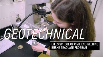 Geotechnical — Burke Civil Engineering Graduate Program at Purdue