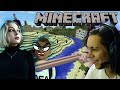 ПРОХОЖУ ТРЭШ КАРТУ В MINECRAFT С ДЕВУШКОЙ ДРУГА