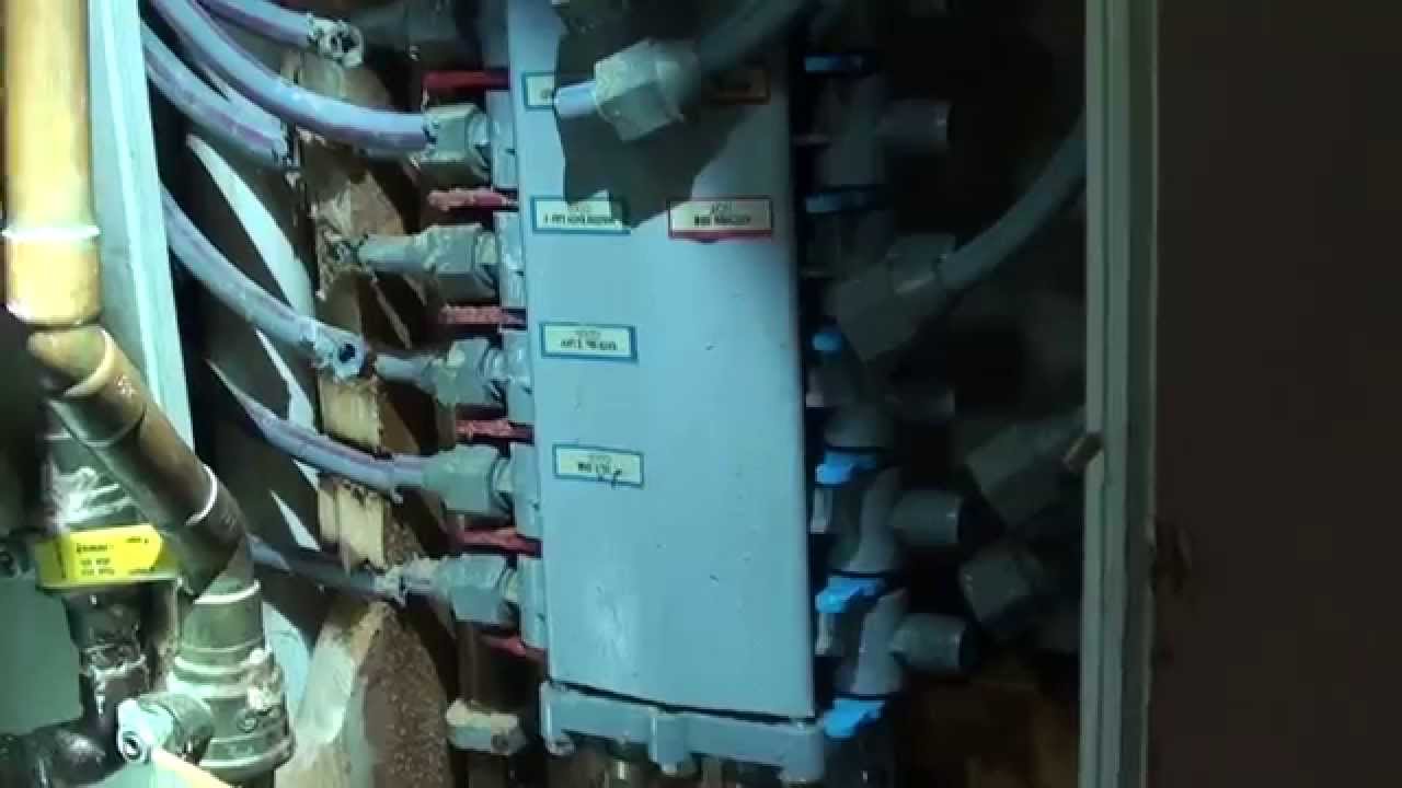 Best Way To Replace A Water Distribution Mani Block With New Updated Pex Youtube