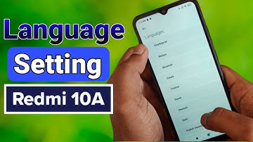 Redmi 10A Language Change ! Redmi 10A Language Setting ! How To Change Language In Redmi 10A