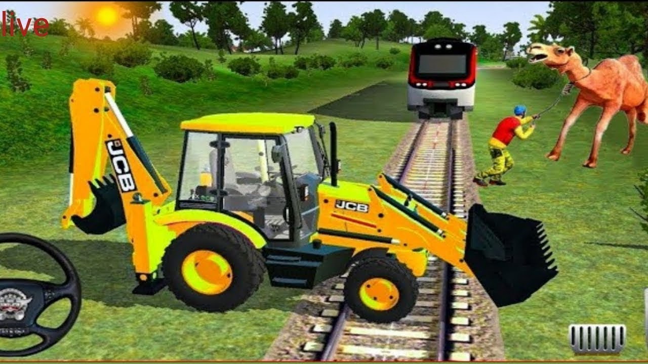 EURO TRUCK JCB 3DX BACKHOE LOADER SIMULATOR | DRIVING LIVE STREAM - YouTube