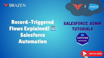 Record-Triggered Flow Explained | Salesforce Automation for Beginners | Salesforce Admin