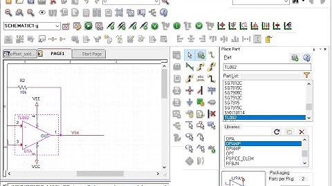 1-Simulación con OrCAD hay un error en el esquema