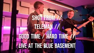 SHOT FROM // TELEMAN // GOOD TIME / HARD TIME // LIVE - THE BLUE BASEMENT, THIRD MAN RECORDS, LONDON