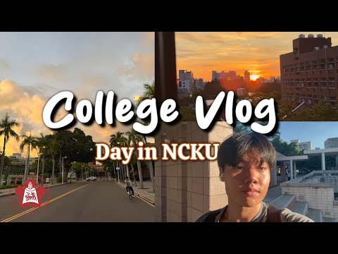 大學生活Vlog｜成大暑假校園生活🏫最Chill的學校😊一個人的日子 我在台南怎麼度過❓NCKU VLOG