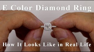 E Color Diamond Review - Is It White And Colorless Enough?