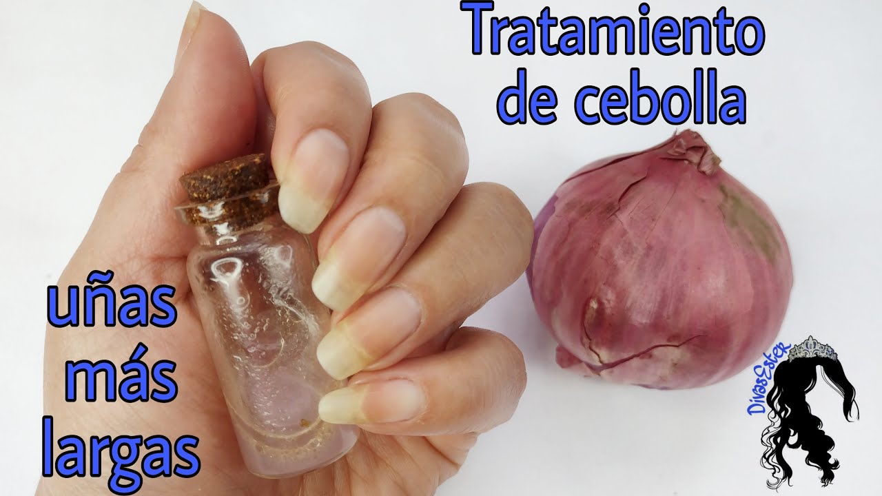 Como hacer crecer las uñas. Remedio naturale con cebolla para uñas fuertes  y sin hongos - YouTube