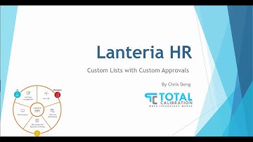 Lanteria HR Custom Approval Processes