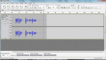 Changing sampling rate in Audacity