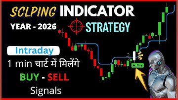 📊 NEW SCALPING INDICATOR For 2026 ( Buy - Sell Indicators) || option trading strategy