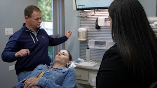 Dentist, Assistant, and Patient Positioning  Workstation And Traversing Chair