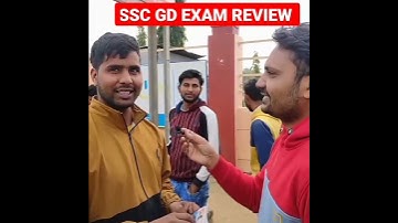 SSC GD PAPER REVIEW । SSC GD PAPER ANALYSIS । #ssc #shorts