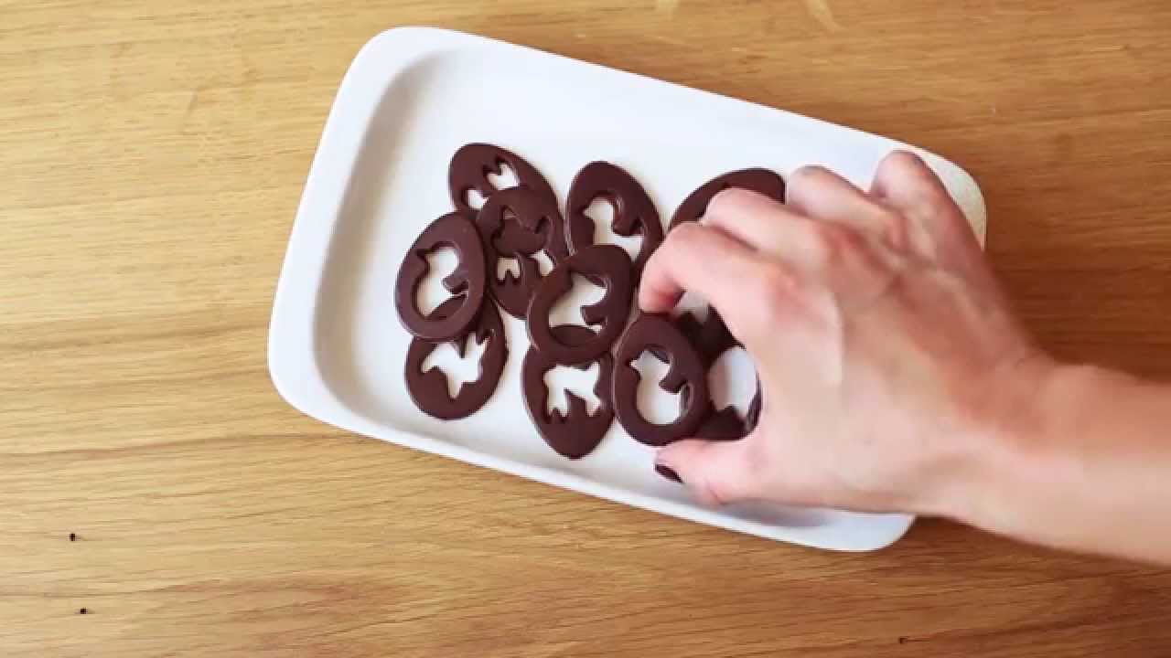 Ostereier &amp; Osterhasen aus Schokolade selber machen - YouTube