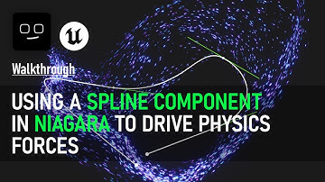 How to sample a Spline Component in Niagara
