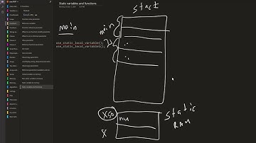 100724 COSC 1337 C++ static variables and memory