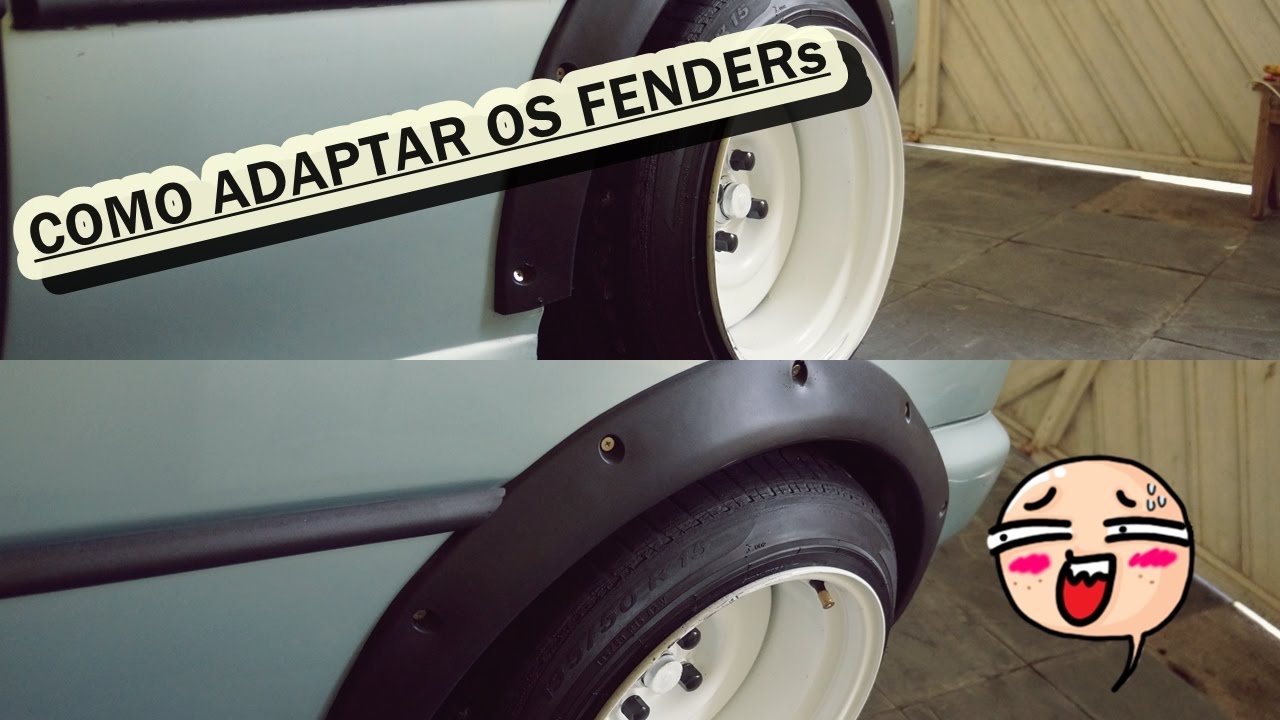 05 PROJETO DE GARAGE; COMO ADAPTAR OS FENDERS DIVERSOS CARROS YouTube