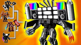 : Full Transformers: TV Robot Rocket, Robot Coca, Pochita | Cartoons about tanks | Arena Tank Cartoons