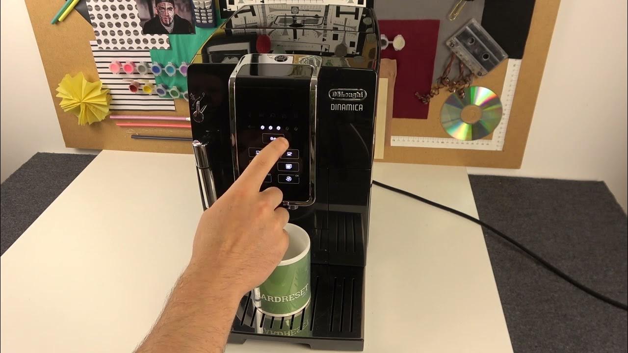 How to Adjust Coffee Strenght on DELONGHI Dinamica 350.55 Coffee Maker