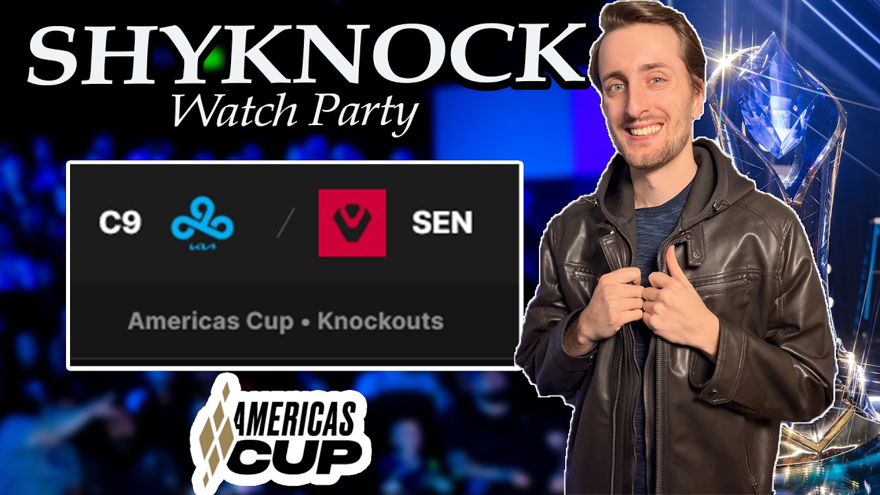 SHYKNOCK WATCH PARTY | SEN vs C9 - Americas Cup