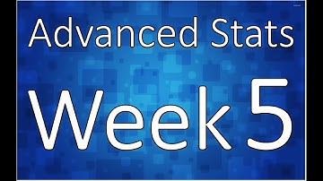 Week 5 Multiple Regression