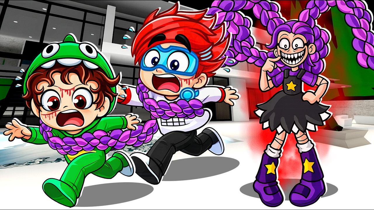 COMPRÉ UNA MUÑECA MALVADA y NOS QUIERE ATRAPAR en MI CASA! | Dylan Juega