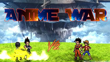 Manga Vegeta & Kirito V2 ( 3 Form) VS Gohan TP & Luffy OP in Jump Force Mugen