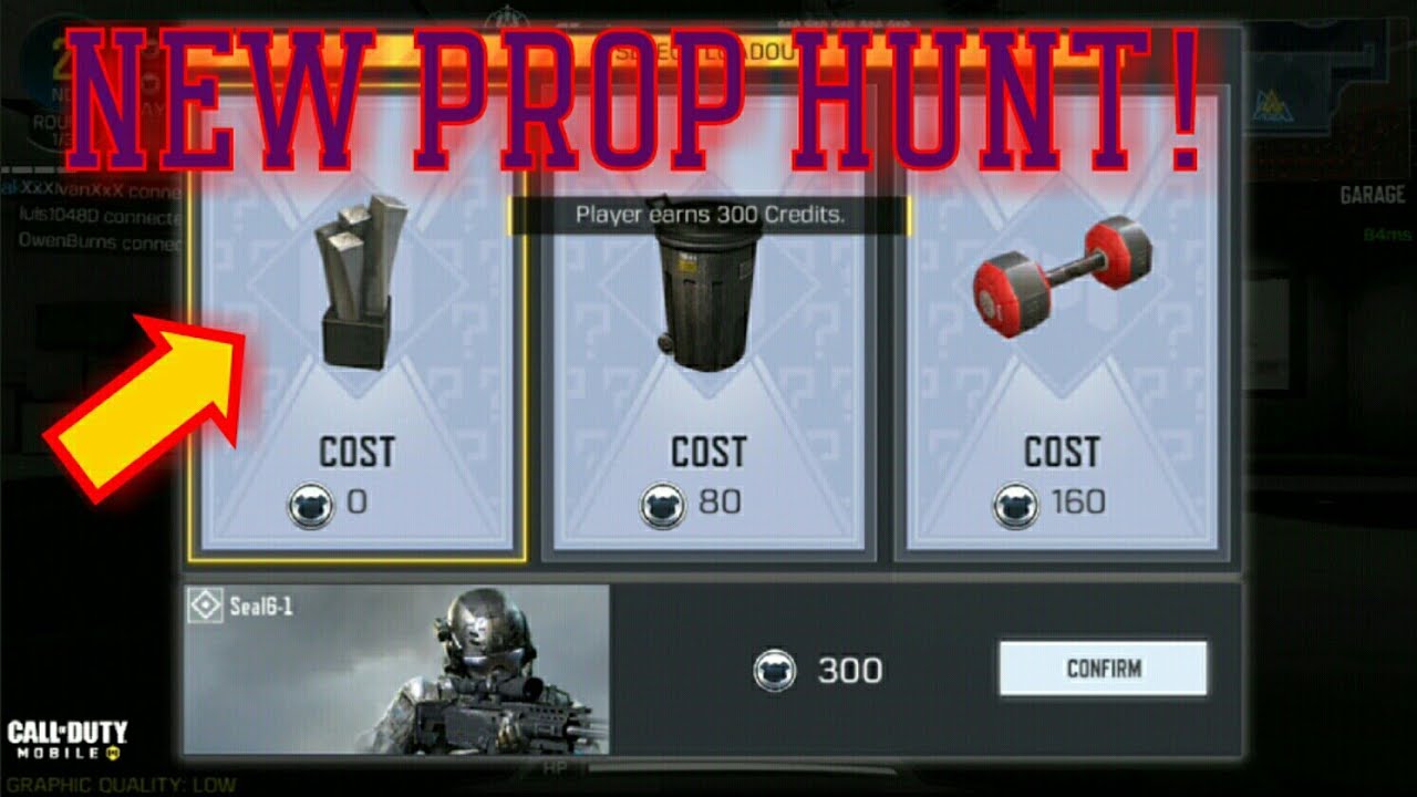 Call Of Duty Mobile ALL NEW PROP HUNT! - YouTube