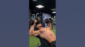 ✅ HAZ CRECER TU PECHO CON ESTOS EJERCICIOS SOLO CON DOS MANCUERNAS #fitness #entrenamiento #entreno