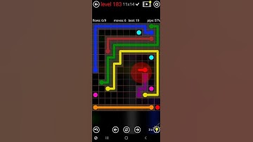 How To Solve Flow Free 11x14 Mega Mania Pack Level 183 Board Walk Through Solution Walkthrough