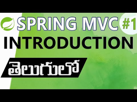 SPRING IN TELUGU | SPRING MVC IN TELUGU | SPRING MVC INTRODUCTION