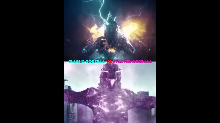 CLASSIC GODZILLA VS. EVOLVED GODZILLA