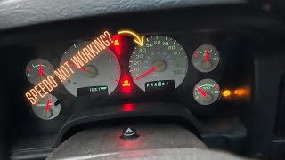 2005 Dodge Ram 2500 Speedometer not WorKing (Brake and ABS Light)
