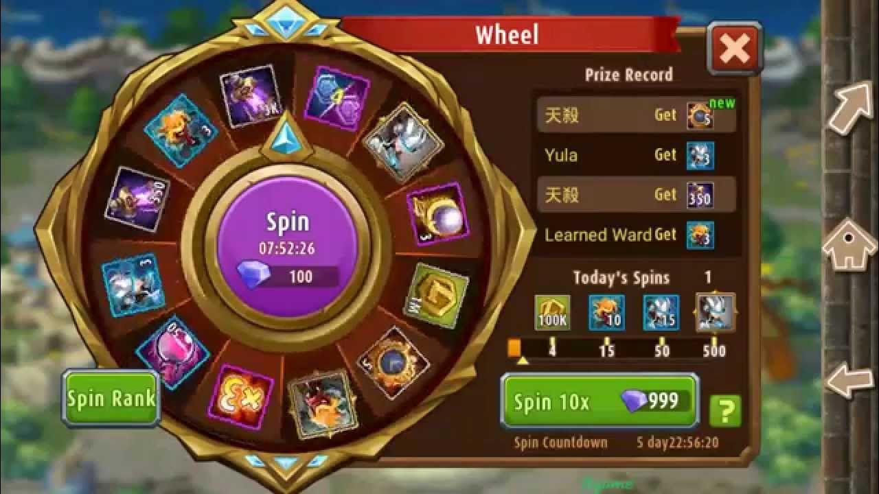 New event magic rush wheel spin YouTube