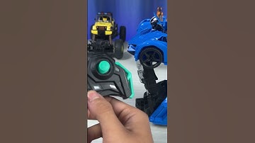 Satisfying With Unboxing REMOTE CONTROL TRANSFORMING CAR #asmr #unboxingvideos #rc