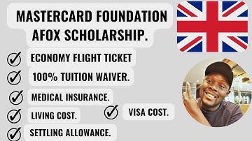 MASTERCARD FOUNDATION AFRICA OXFORD SCHOLARSHIP. #masterscholarship