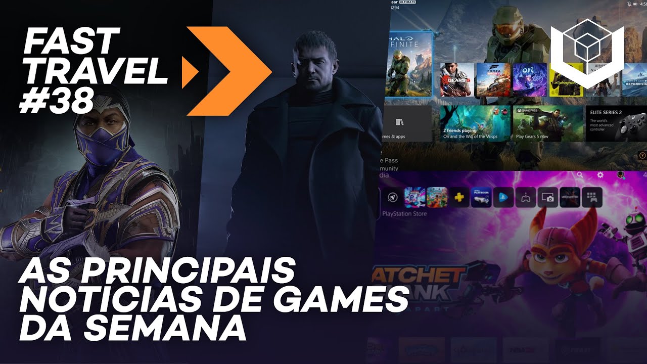 TecMundo - Vem conferir as principais notícias de games do fim de semana,  no Fast Travel do Voxel