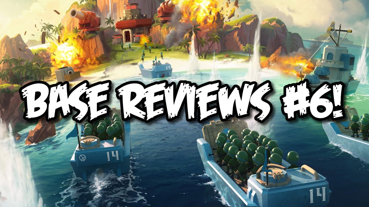 Boom Beach Base Reviews 6 Base Defense Setup Tips and Hints YouTube