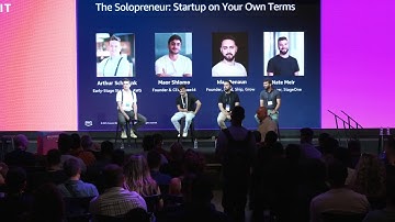 AWS Summit Tel Aviv 2025 - The Solopreneur: Startup on Your Own Terms