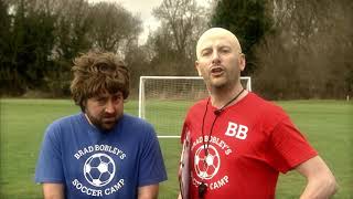 Brad Bobley Soccer AM supporting Daniel Kerley